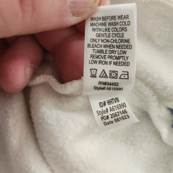 Cuddl Duds Regular Fleecewear with Stretch Pajama Set, Ivry/WollySheep Medium - Picture 12 of 16